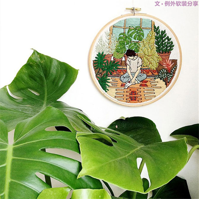 這樣的植物新玩法，你絕對沒見過，不看后悔！-別墅設計,軟裝設計,室內設計,豪宅設計,深圳例外軟裝設計公司