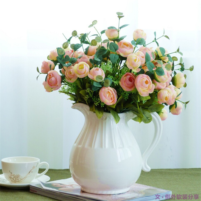 不會插花怎么了？這不是重點，反正這些花器插什么都美！-別墅設計,軟裝設計,室內設計,豪宅設計,深圳例外軟裝設計公司